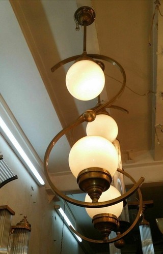 Art deco bauhaus brass - art,