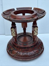 Vintage Wooden Musical Bottle