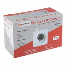 NEEWER White H.264 WIFI CCTV Webcam Wireless IP Network Compact Camera IR LED 