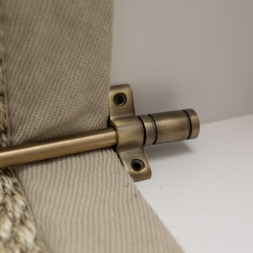 Antique brass stair rods with - brass,