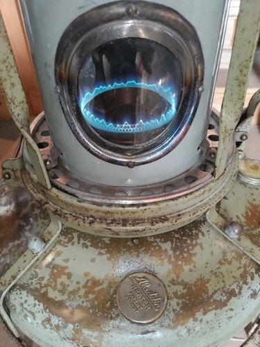 Aladdin blue flame heater - blue,