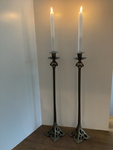 Pair vintage art nouveau - pair,