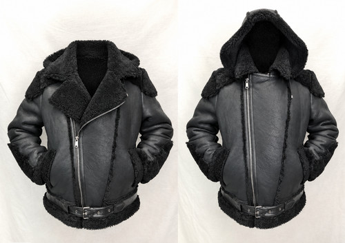 100 real sheepskin shearling - 100%,