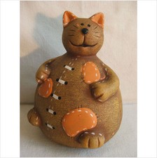 Latex Mould / Mold for a Chubby Cat.