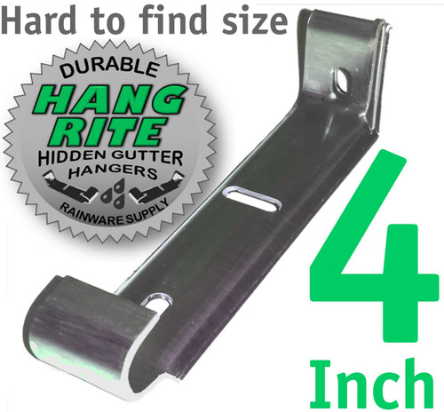 Inch hidden gutter hangers - hidden,