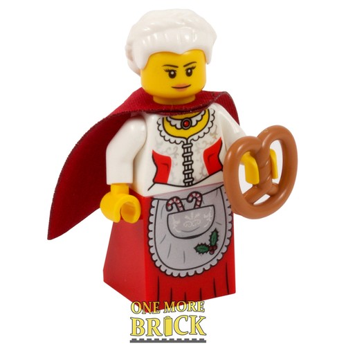 Mrs santa lego - santa, minifigure