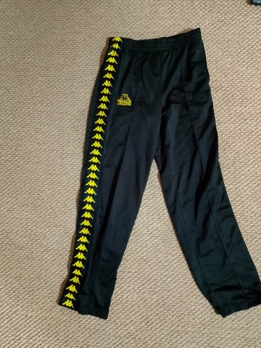 Kappa tracksuit joggers black - kappa,