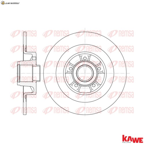 Clutch kit 962084 for vauxhall - 962084,