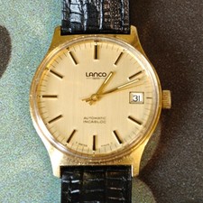 Lanco 1970s Swiss Automatic