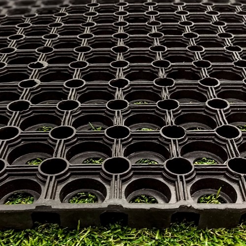 Rubber grass mats 23mm - grass, 23mm.