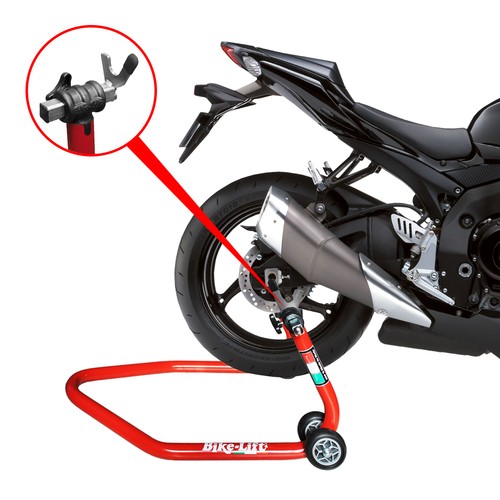 Rear stand bike - rear, (r.