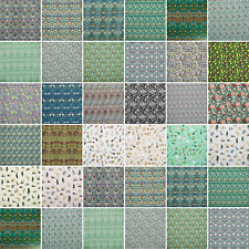 100% Pure Cotton Percale William Morris in 26 different patterns 112cm wide