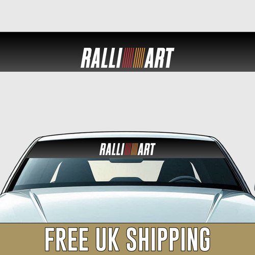 Ralliart sun strip - ralliart,