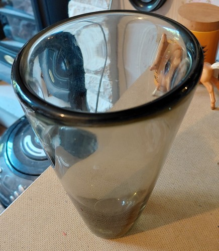 Holmegaard art glass vase - holmegaard,