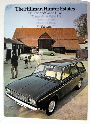 Hillman hunter estates car - hillman,