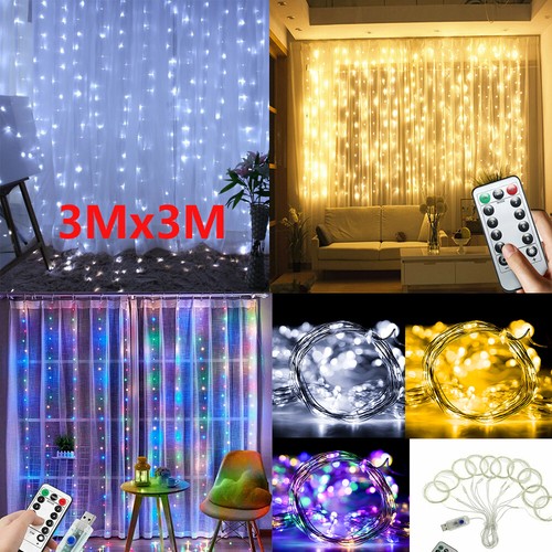 Led curtain fairy - fairy, lights