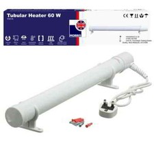 Tubular Heater 1ft, 2ft, 3ft, 4ft Tube Heater Green house Bathroom Conservatory