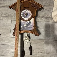 Bradford Exchange Timeless Majesty Eagle Cuckoo Clock Ltd Edition Clock New