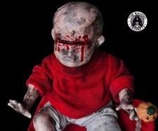 Creepy Zombie Horror Doll OOAK  | Creepy Decor | Goth Halloween prop