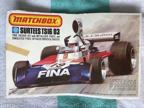 Vintage 1975 matchbox surtees - vintage,