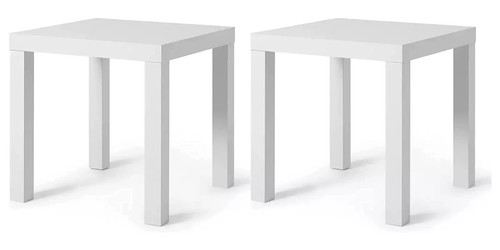 White ikea lack - lack, table