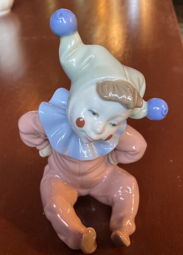 Vintage lladro clown tired - lladro,
