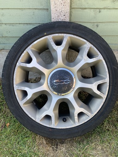 Fiat 500 silver - fiat, alloy