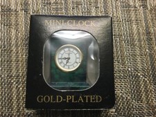 Vintage Miniature Clock 5 cm &