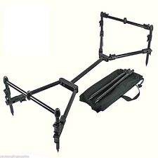   Fishing Compact Rod Pod , Carry Bag  For 3 Carp Rods Reels Etc