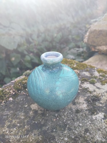 Small turquoise pottery - small,
