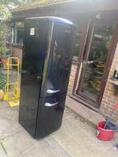 GORENJI RETRO FRIDGE / Freezer 60/40. Black SMEG LOOK A LIKE, immaculate  