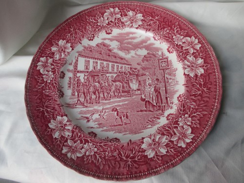 Coaching taverns plate 1828 - coaching,
