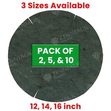 Natural Hanging Basket Liner Green Jute Round 12" 14" 16" Fibre Garden Planter