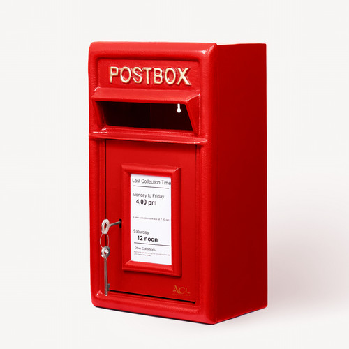 Post box wall mounted pillar - wall, mounted/pillar