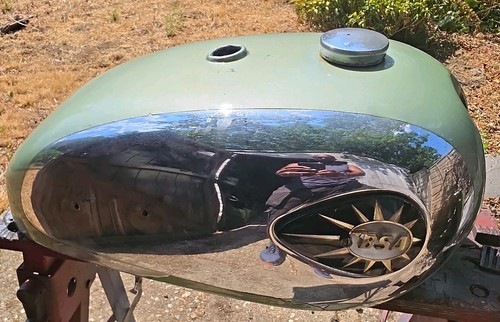 Vintage bsa petrol tank - vintage,