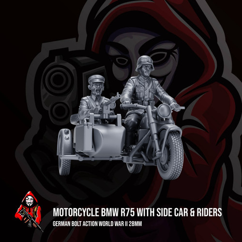 German motorcycle bmw r75 - german,