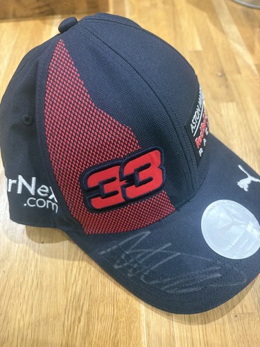 Max verstappen signed hat - signed,