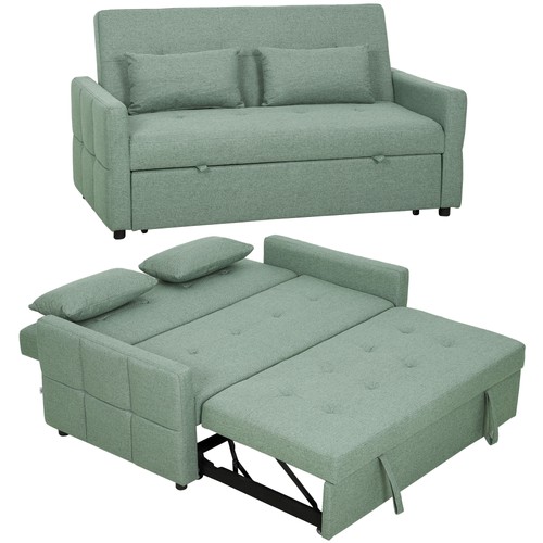 Homcom seater sofa bed - homcom, 2