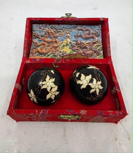 Vintage chinese baoding balls - vintage,