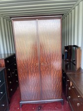 Stag Minstrel Tall Boy Wardrobe with Mirror Good Condition