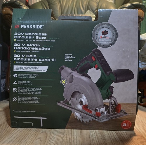 Parkside 20v cordless circular - 20v,