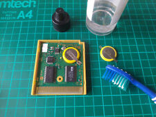 Pokemon Crystal Gold Silver Yellow Red Blue Gameboy Battery Replacement & Clean