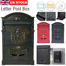 Large Vintage Outdoor Lockable