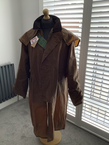 Waxed stockman coat - stockman,
