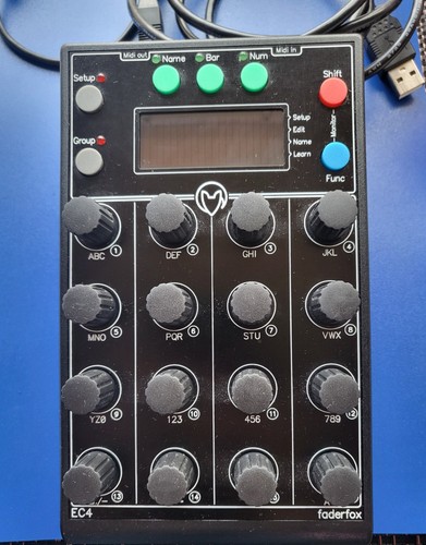 Ec4 faderfox midi controller - faderfox,