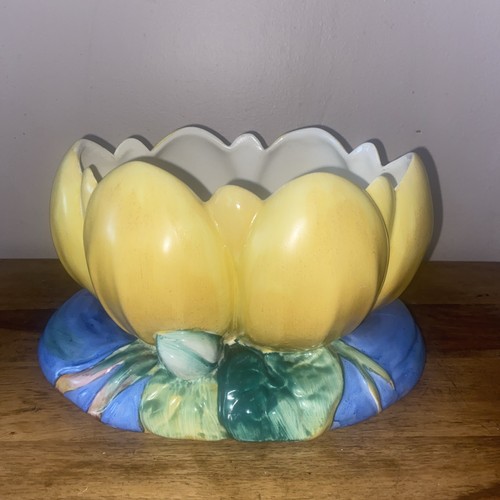 Vintage clarice cliff yellow - vintage,