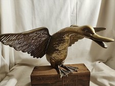 Vintage Large Flying Brass