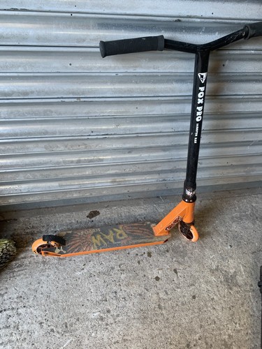 Fox raw pro scooter orange - scooter,