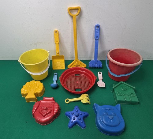 Sandpit beach toys job lot - beach,