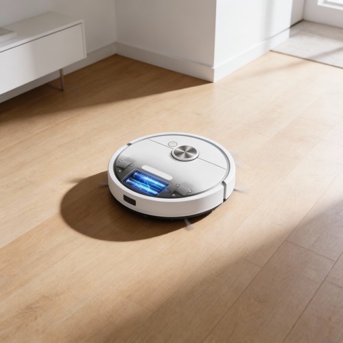 Slim robot vacuum cleaner - robot,